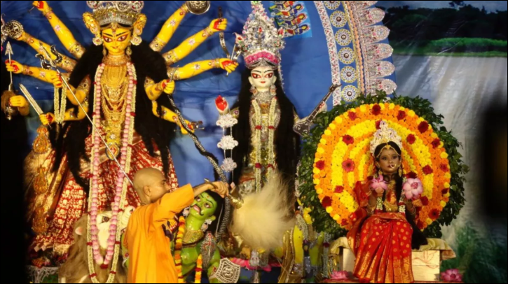 Hindu community celebrates Kumari Puja
