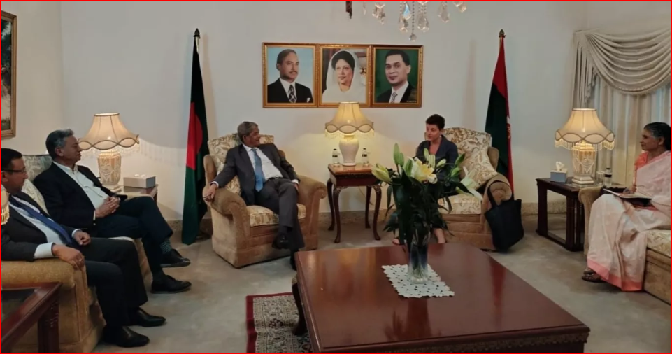 Fakhrul, Gwyn Lewis discuss democracy, elections and Rohingya issue