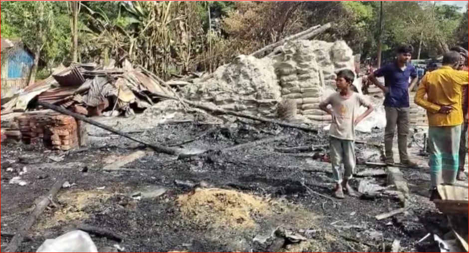 19 shops gutted in Khagrachhari fire