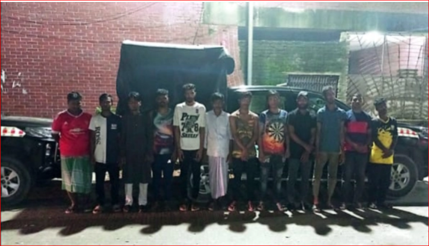 17 arrested in joint drive at Geneva Camp