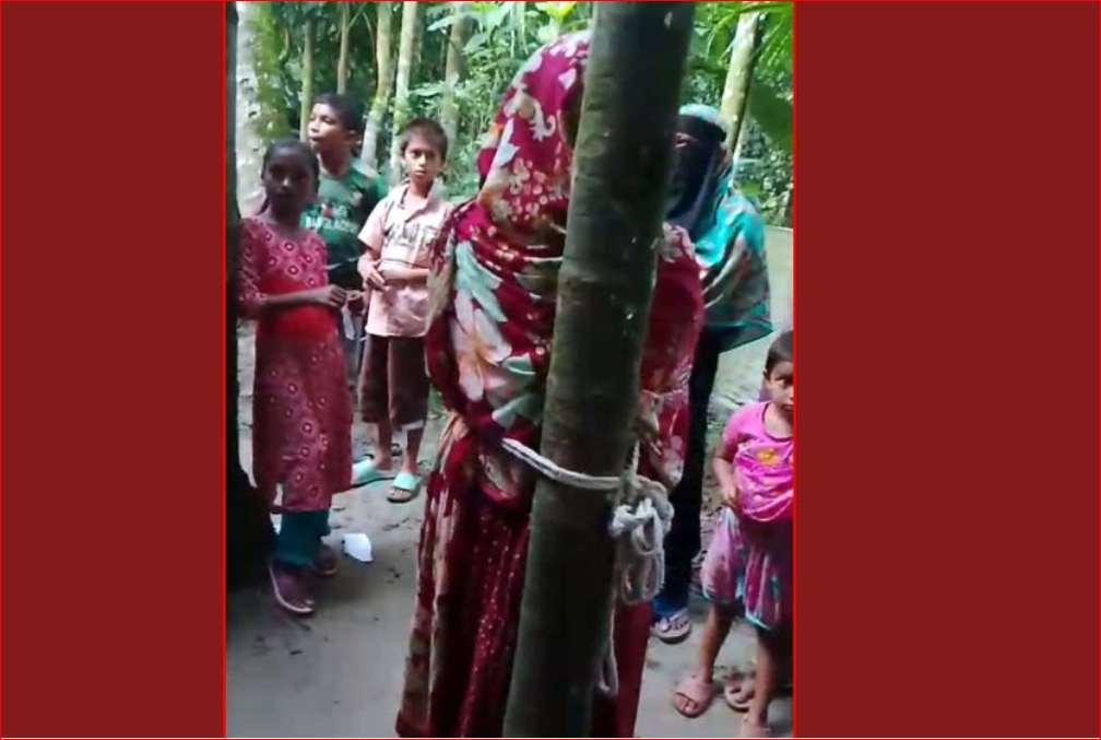 Housewife tied to tree and tortured in Rangpur