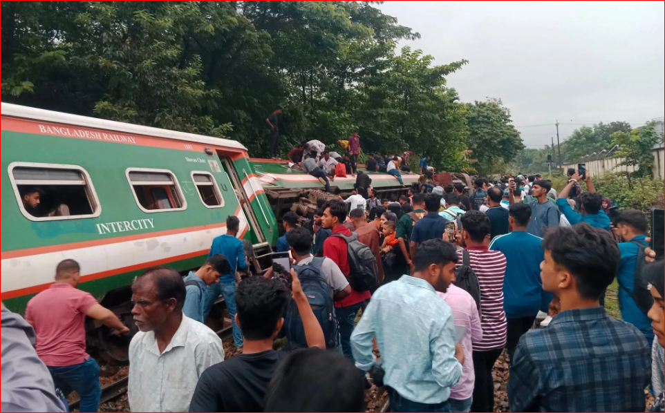 Sylhet’s rail link with rest of country restored after three hours