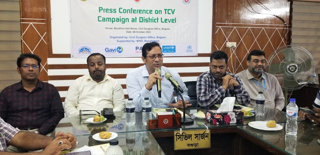 Over 950,000 children in Bogura to receive typhoid vaccination