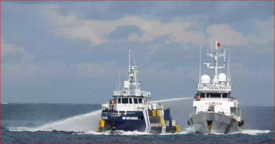 Chinese coast guard rams Philippine vessel near Thitu island