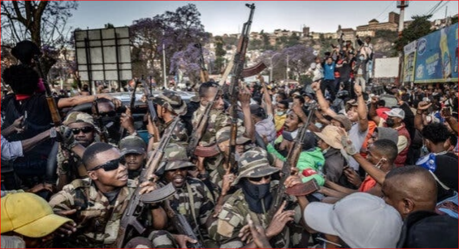 Madagascar president says attempted coup underway amid widening protests
