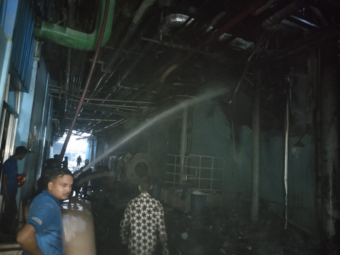 Fire at Shabnam Vegetable Oil Mills in Rupganj under Control