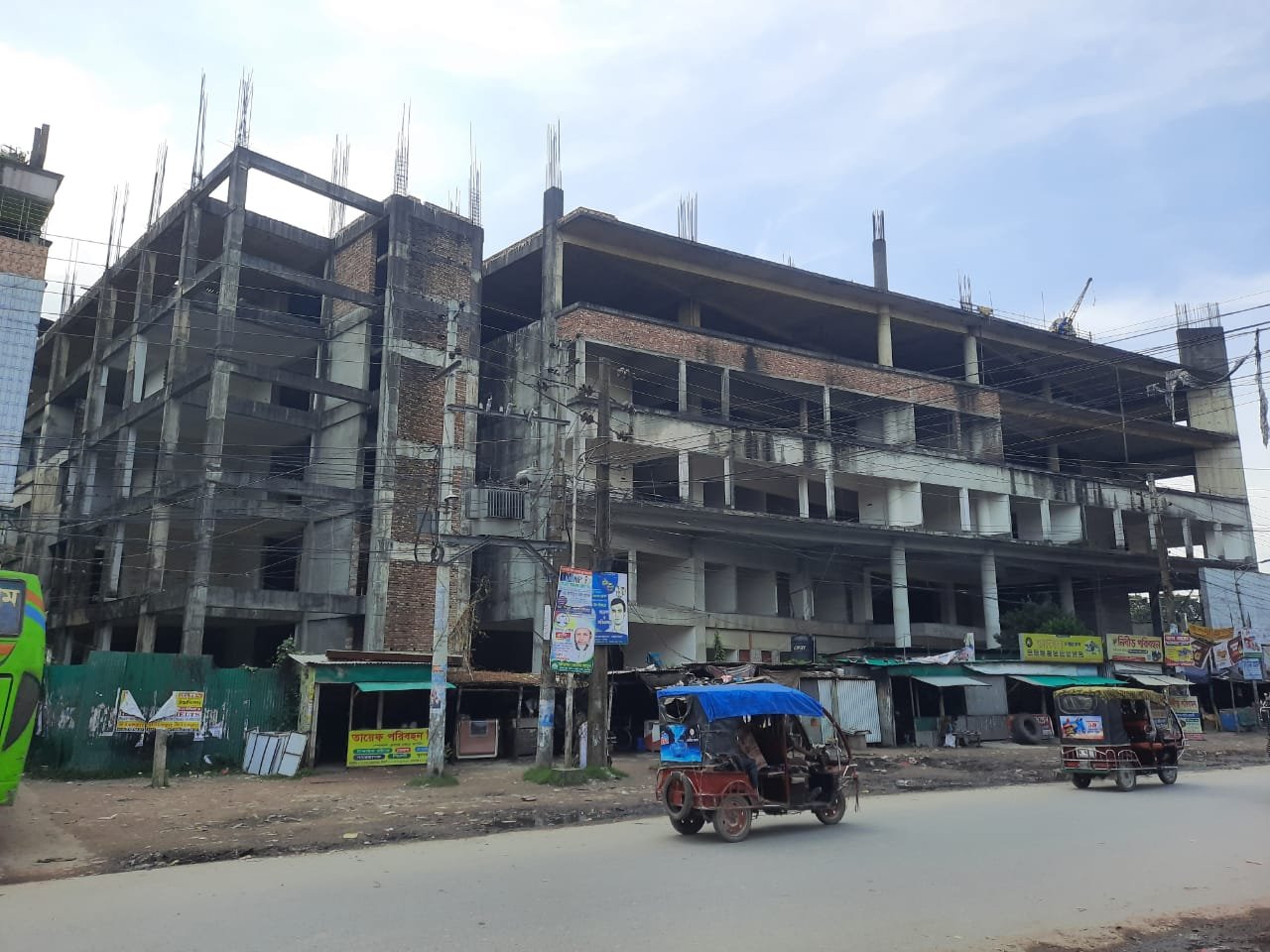 Construction of commercial complex remains incomplete even after 10 yrs