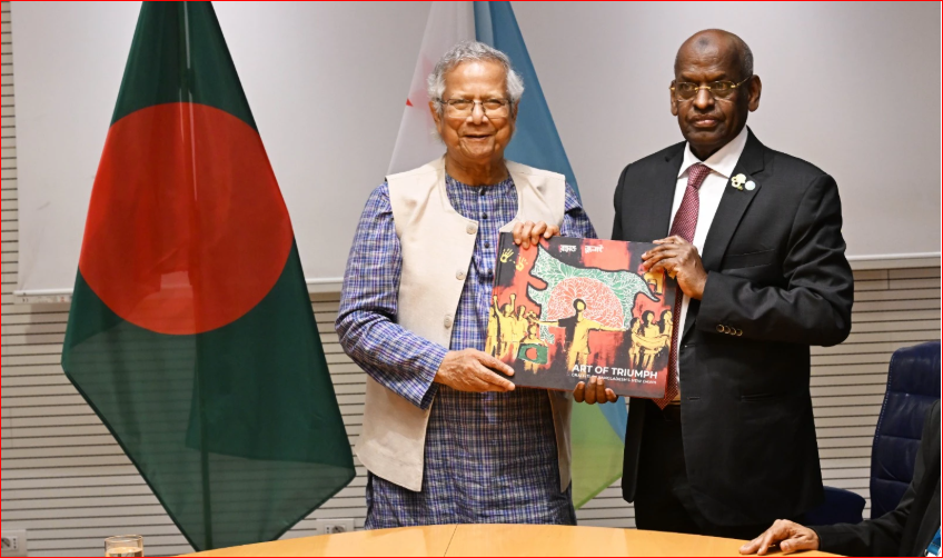 Djibouti PM meets Yunus, seeks advice on microfinance