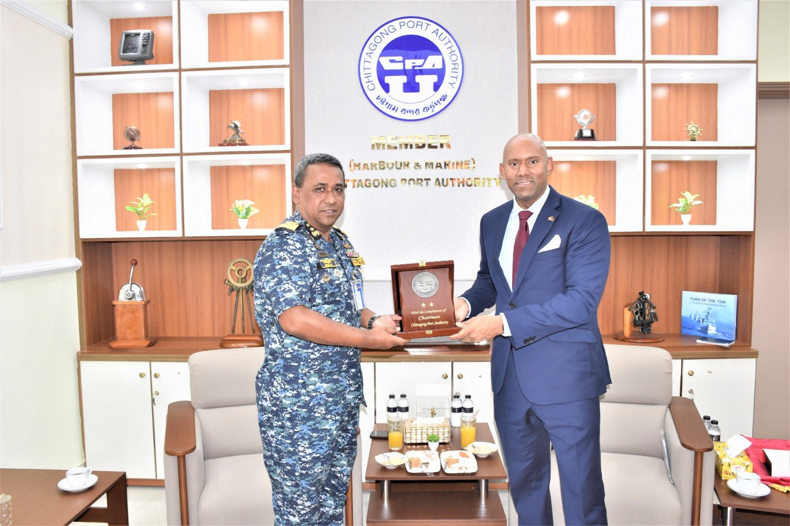 Canadian High Commissioner Ajit Singh visits Chattogram Port