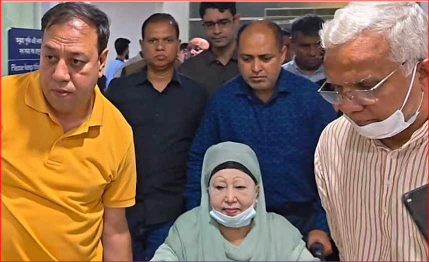 Khaleda Zia admitted to Evercare Hospital 