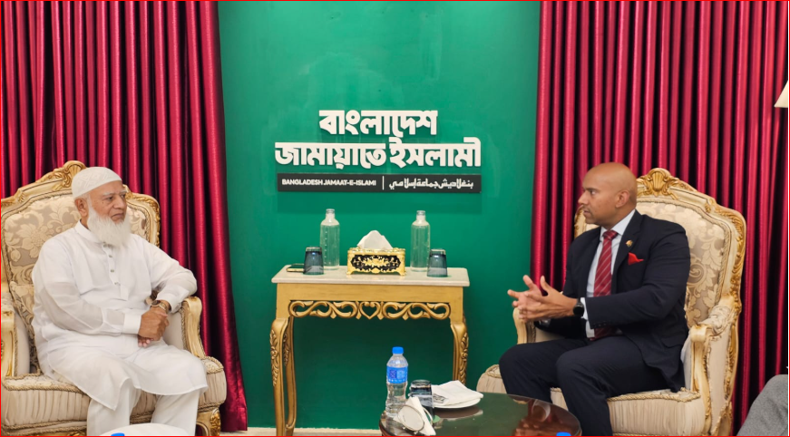 Canadian envoy meets Jamaat Ameer