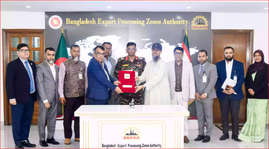 Chinese company signs agreement to invest in BEPZA Economic Zone