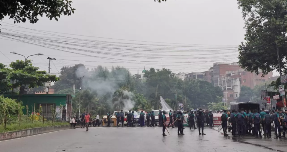 'July Warriors' clash with law enforcers over July charter