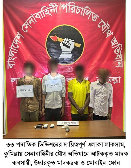 Joint forces drive: 144 held across country