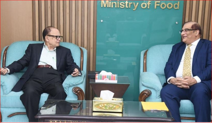 Pakistani envoy meets Food Adviser