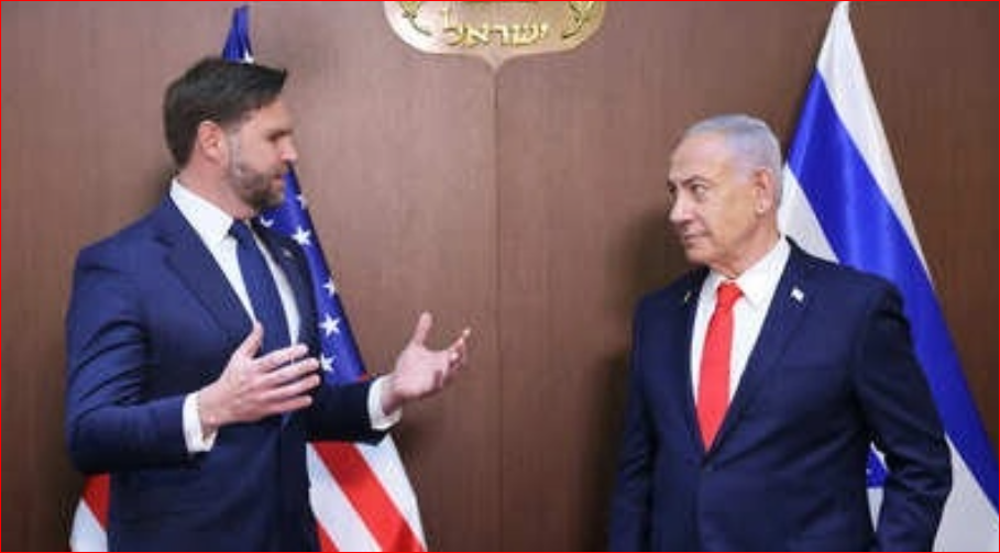 Israel 'not a protectorate' of the US, Netanyahu says ahead of meeting with Vance