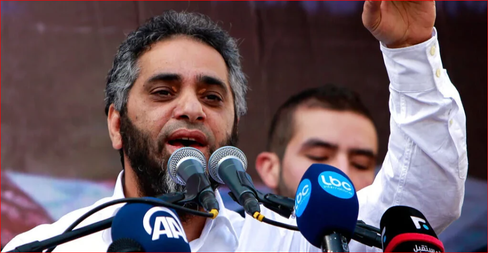 Former Lebanese pop star Fadel Shaker appears in court after 12 years on the run