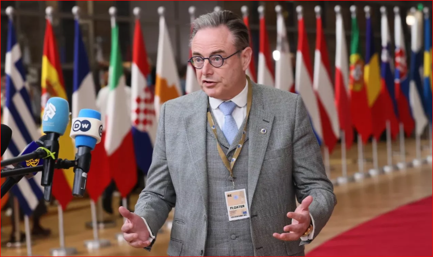 Belgium urges EU partners to share risks before using frozen Russian assets for Ukraine