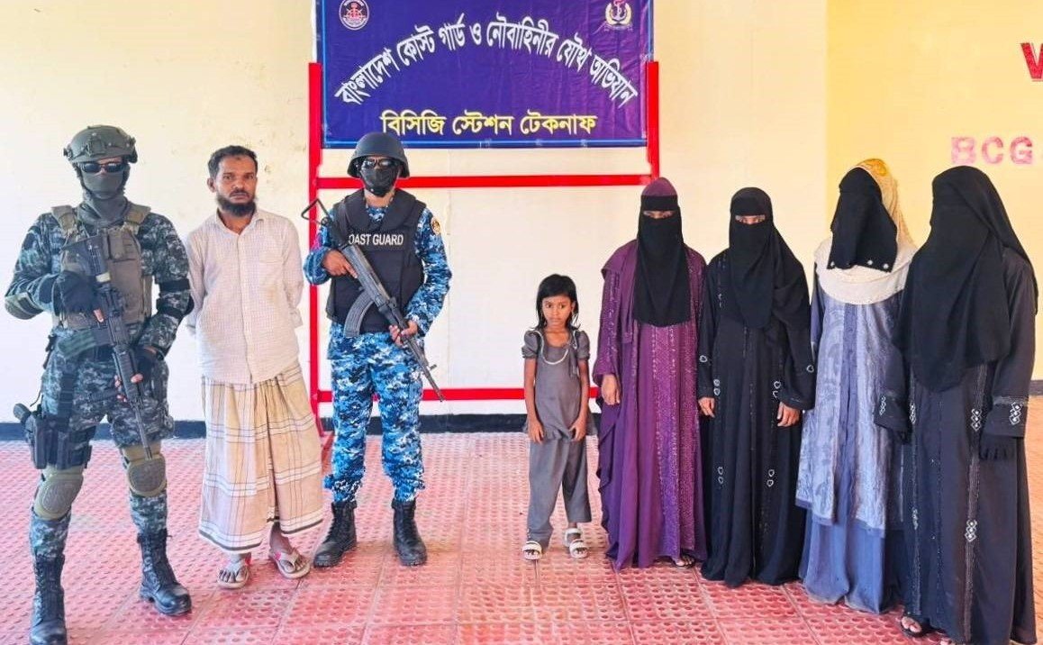 Crackdown in Teknaf: 19 Rescued, 4 Traffickers held 