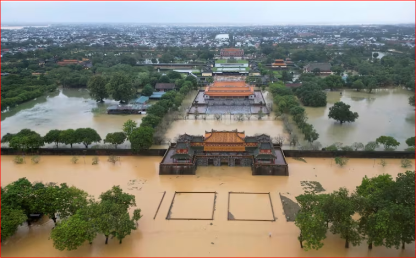 Vietnam’s historic Hue and Hoi An submerged after record rainfall triggers severe flooding
