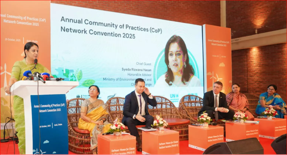 Climate resilience in Bangladesh to be built on women’s indomitable courage: Rizwana