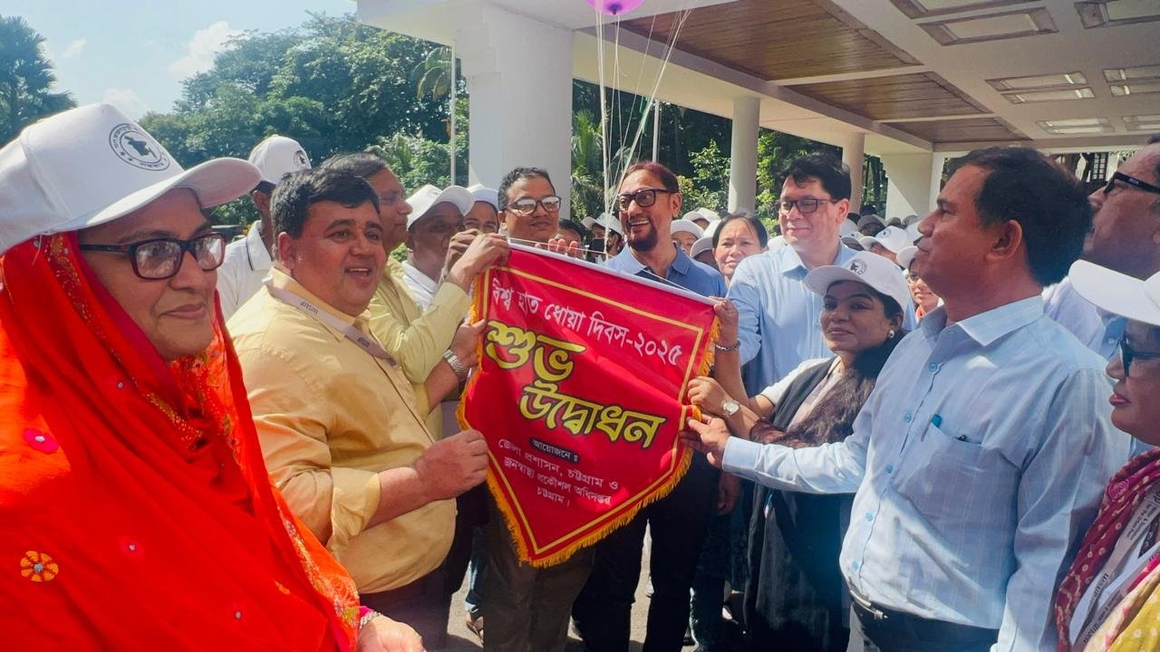 CCC Mayor inspire others to make handwashing a daily habit