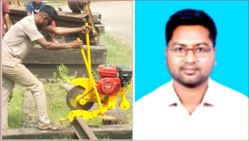 Engr Najeeb Kayser gains Railway attention for Innovating rail line cutting machine