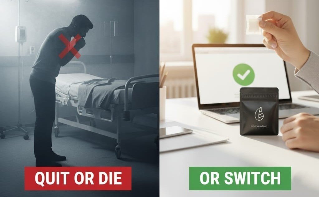 Quit or Die: Nicotine pouch the better alternative creating option of Quit or Switch