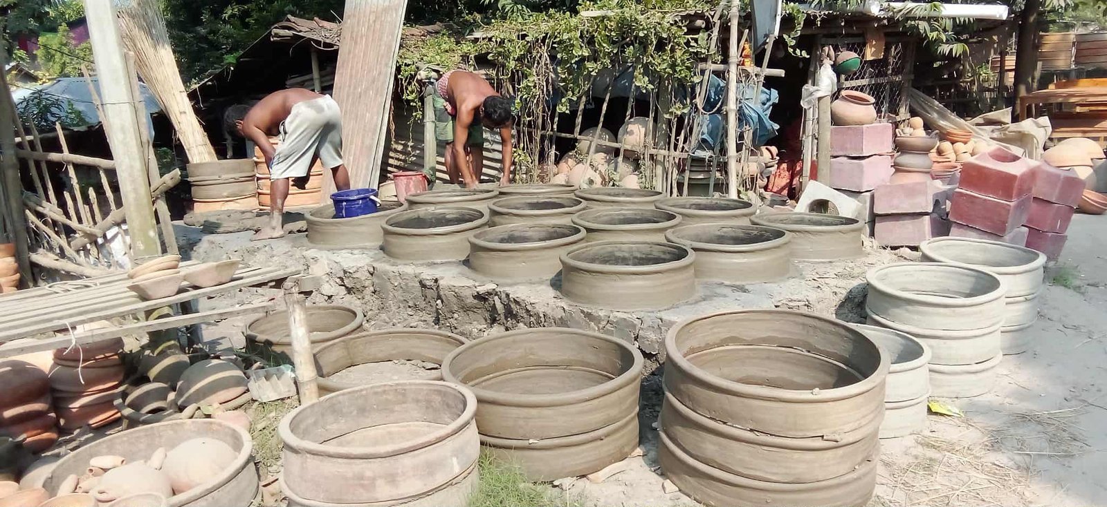 Demand for earthen toilet pits rises in Ishwardi