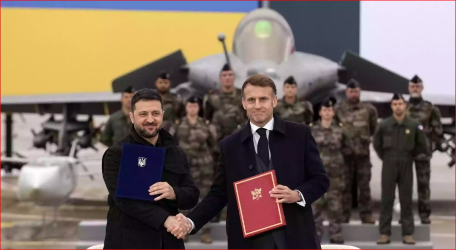 Ukraine, France agree on plan for up to 100 Rafale jets