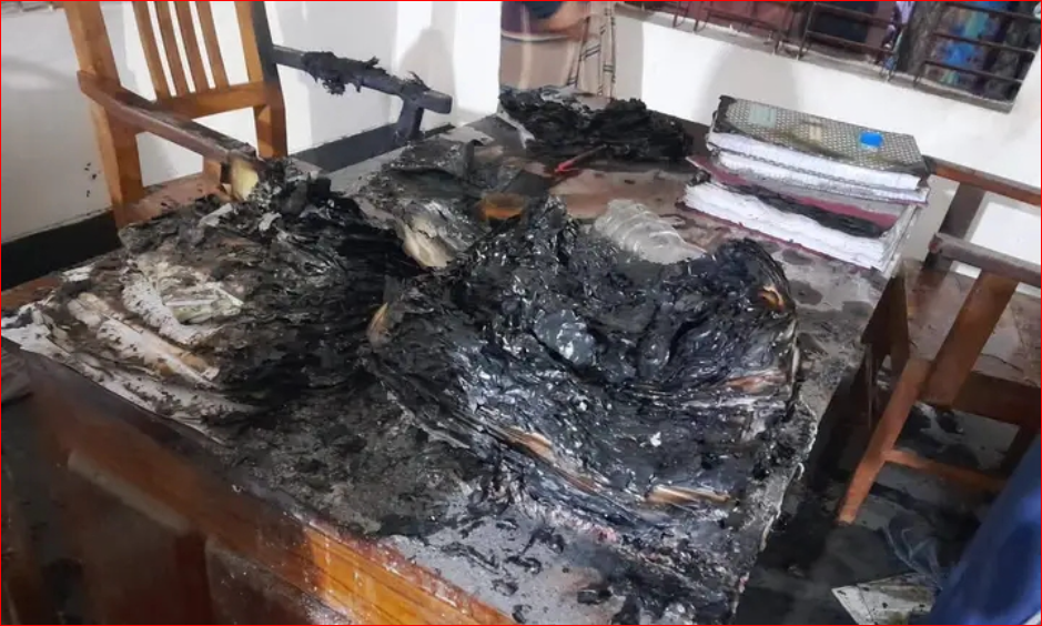 Grameen Bank branch in Magura set on fire