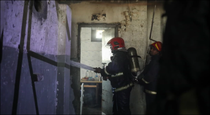 Fire at BMU under control