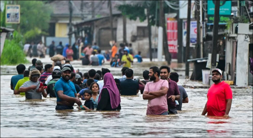Over 20 killed, 14 missing as intense rainfall sparks landslides and flooding in Sri Lanka