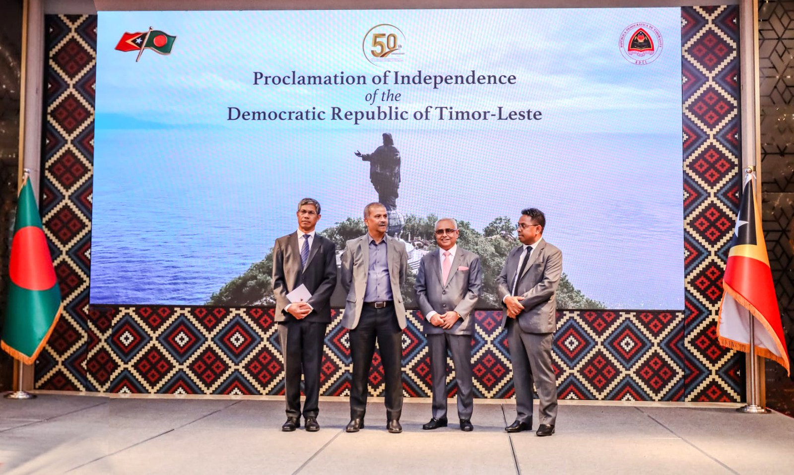 50 years of proclamation of Timor-Leste’s independence celebrated 
