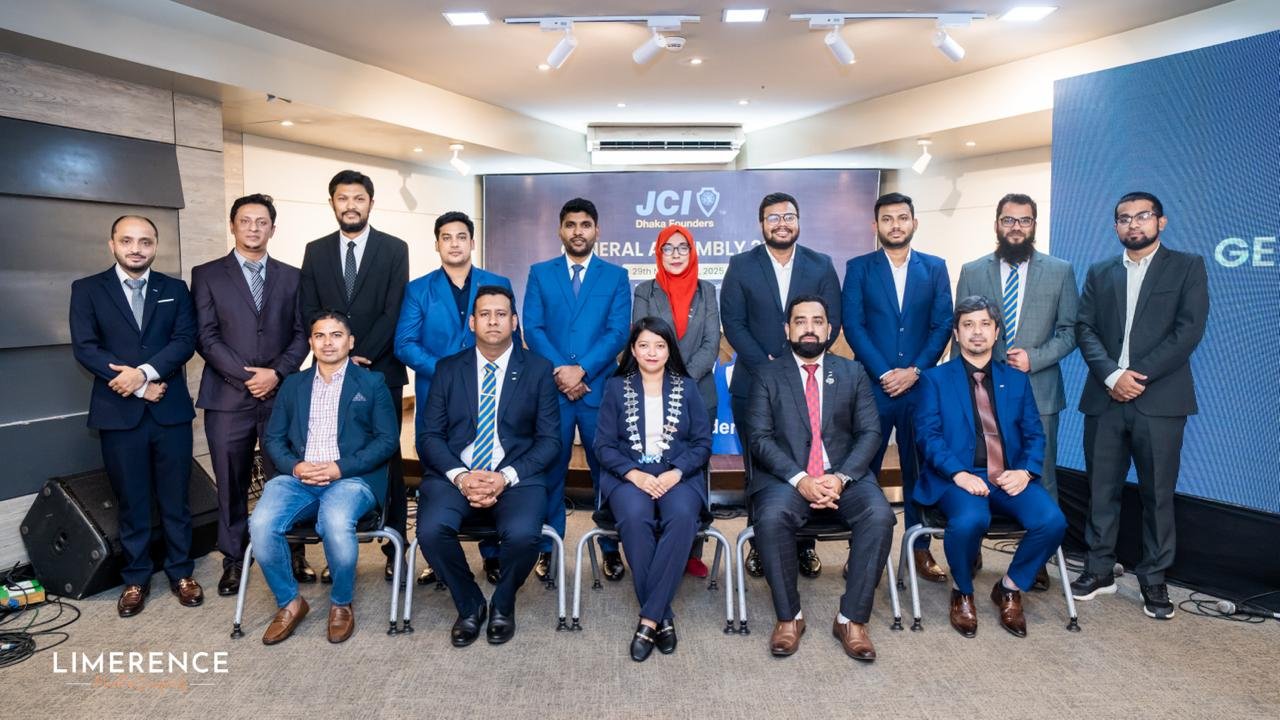 Afsana Rahman elected 2026 president of JCI Dhaka founders