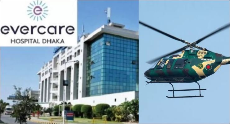 Army, BAF helicopters to conduct trial landing, takeoff near Evercare Hospital
