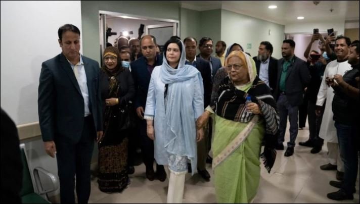 Zubaida goes to Evercare again at night
