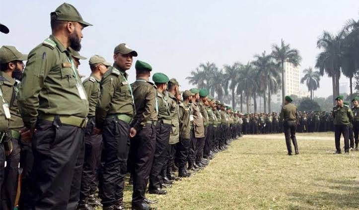 Ansar authorities refute report claiming deployment at Sheikh Mujib Mural