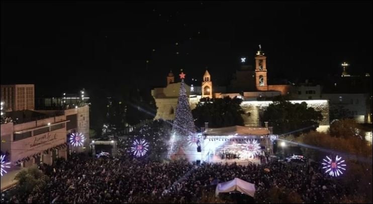Christmas returns to Bethlehem after two years of Gaza war