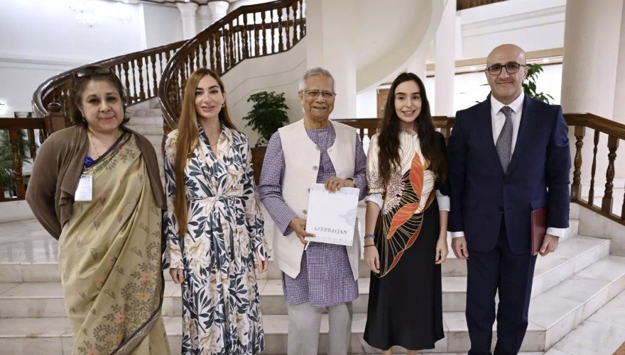 Prof Yunus seeks stronger trade, energy ties with Azerbaijan