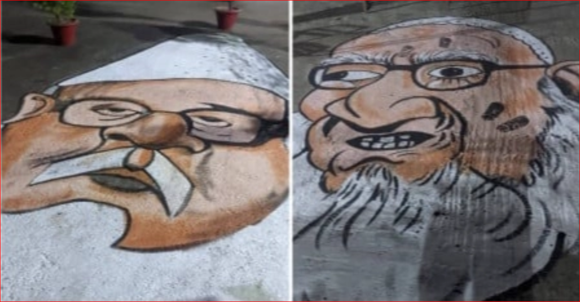 DU admin erases images of Razakars painted at Jagannath Hall