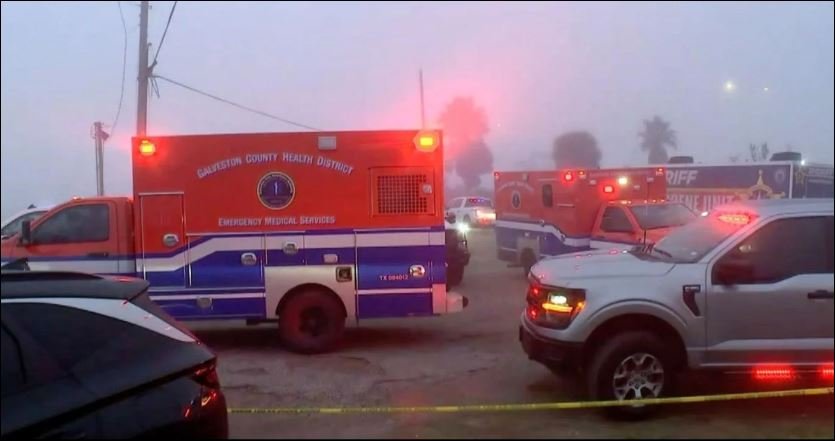 Five dead after Mexican Navy medical flight crashes off Texas coast