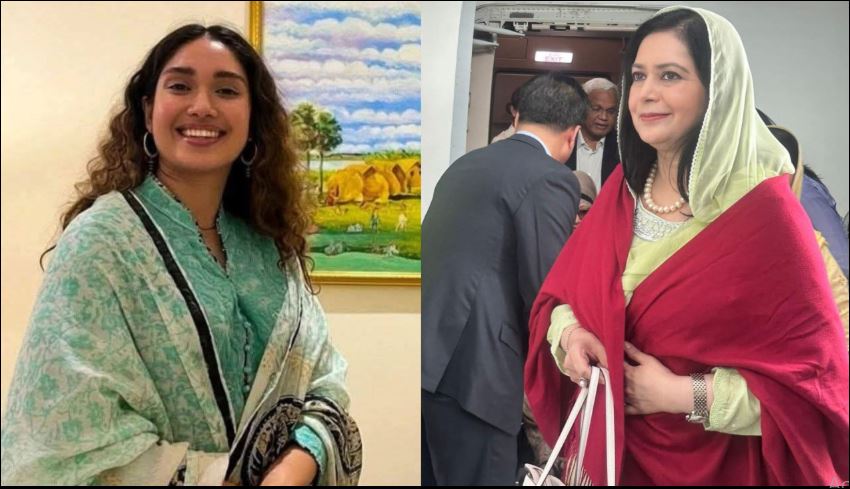 Zubaida, Zaima reach Gulshan residence