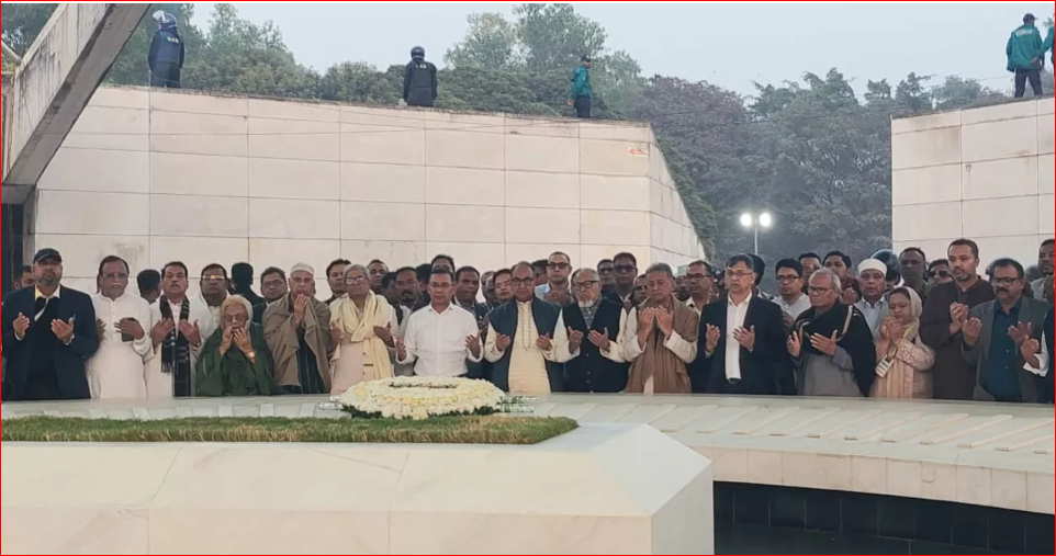 Tarique pays homage to Zia with emotion, tears