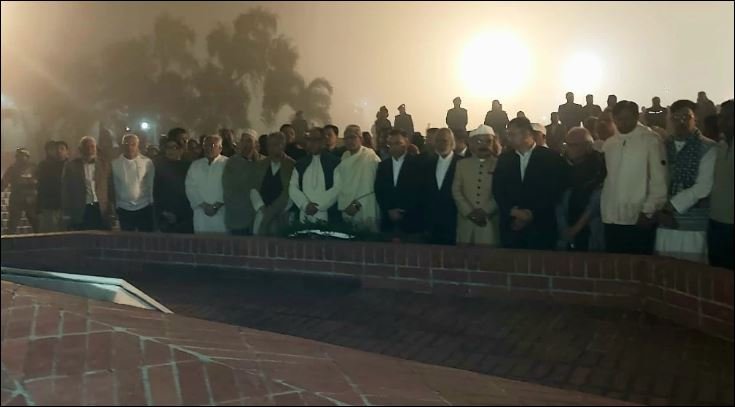 Tarique visits National Martyrs’ Memorial, pays homage to martyrs