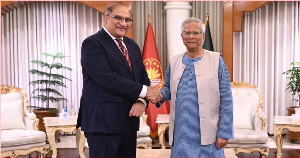 Yunus welcomes growing Bangladesh-Pakistan engagement
