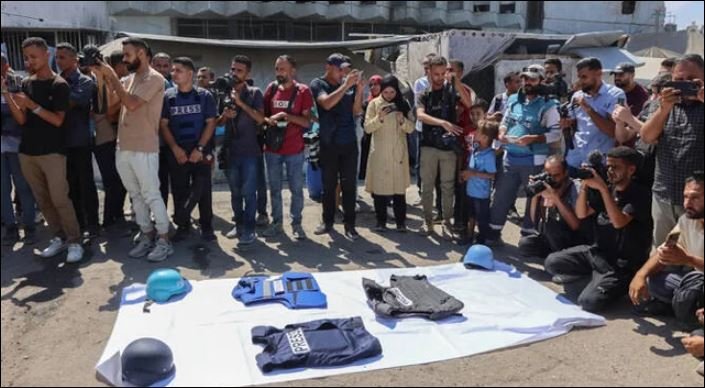 128 journalists killed worldwide in 2025: press group