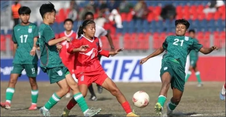 Alpi’s hat-trick powers Bangladesh to SAFF U-19 final with 4-0 win over Nepal