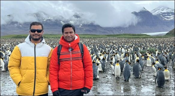 Salahuddin Sumon joins Nilay Kumar Biswas on rare Antarctica journey