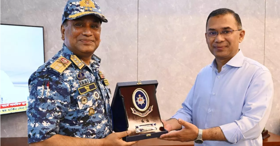 PM Tarique asks Coast Guard to continue public service, disaster response efforts